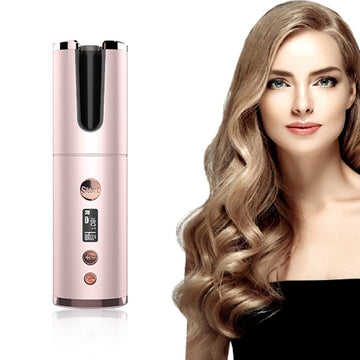AuraCurl Cordless Auto Curler – Perfect Curls in Minutes